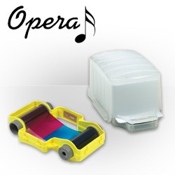 Magicard 1 Empty Dispenser + YMCKO/50 Pt Opera - DISCONTINUED