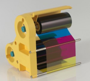 Magicard YMCKK 5 panel dye film color/black 750 p